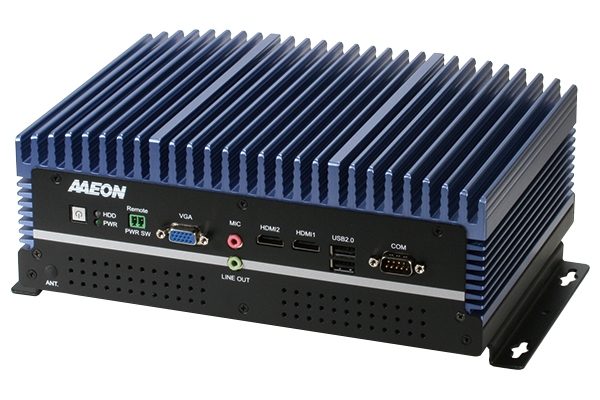Máy tính hộp nhúng không quạt AAEON BOXER-6640M