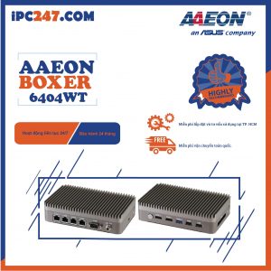 Máy tính công nghiệp không quạt Aaeon BOXER-6404