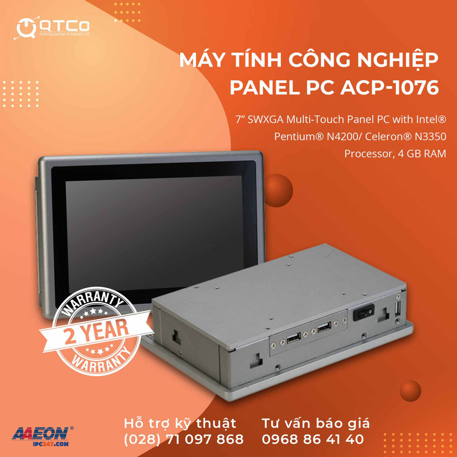 Panel PC ACP-1076HTT-B3-1012